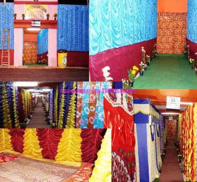 Gangasagar Mela 2027 accommodation, Gangasagar Mela tent booking, Gangasagar Mela camp accommodation, Gangasagar Mela accommodation near Snan Ghat, Gangasagar Mela accommodation near Kapilmuni Temple, Gangasagar Mela dormitory accommodation, Gangasagar Mela accommodation for families, Gangasagar Mela accommodation for older travellers, Private camp Gangasagar Mela, Gangasagar Mela night stay, Gangasagar Mela tent room, Gangasagar Mela group accommodation, Gangasagar Mela accommodation booking, Gangasagar Mela 2027 Tent Accommodation, Gangasagar Mela 2027 private tent accommodation, Gangasagar Mela 2027 tent room, Gangasagar Mela 2027 dormitory accommodation, Gangasagar Mela Main Entrance Gate, Gangasagar Mela Main Snan Ghat, Kapilmuni Temple Gangasagar, Gangasagar Mela camp accommodation, Gangasagar Mela accommodation for families, Gangasagar Mela group accommodation